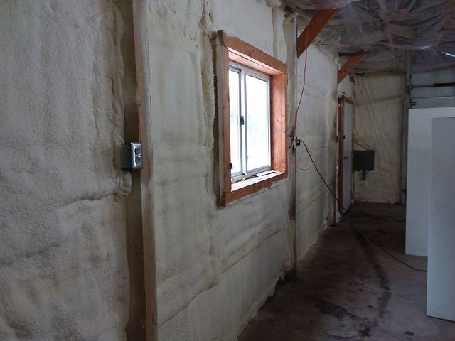 Closed Cell Spray Foam and Windows