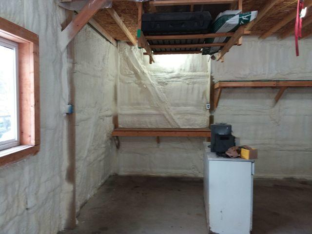 3" Inches of Closed Cell Spray Foam in Eveleth, MN