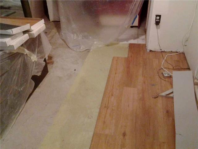 Installation of Mill Creek Flooring