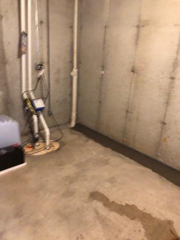 Finished Waterproofing