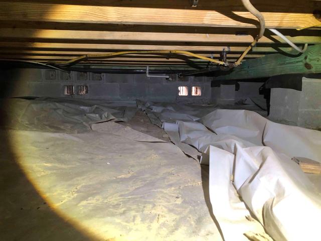 Inadequate Vapor Barrier