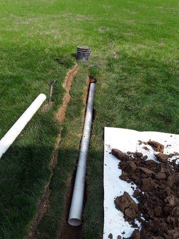 Extending the Drainage Line