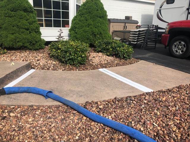 Concrete Leveing during