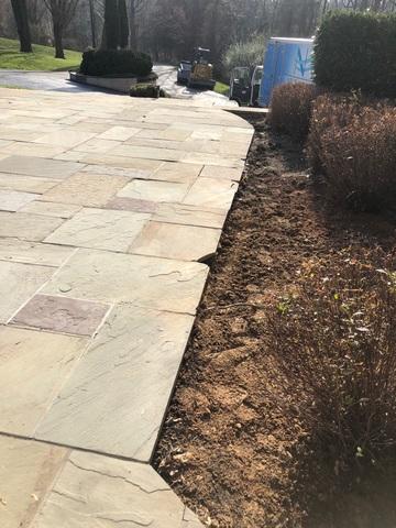 Finished Leveled Walkway