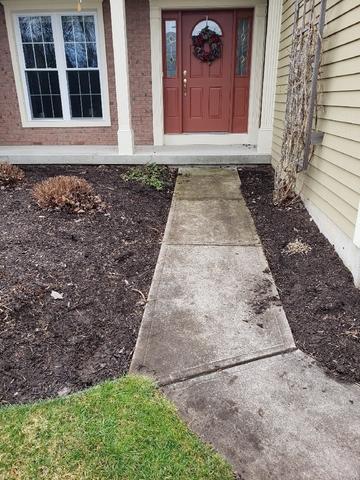 Concrete Leveling and repair Baldwinsville New York before