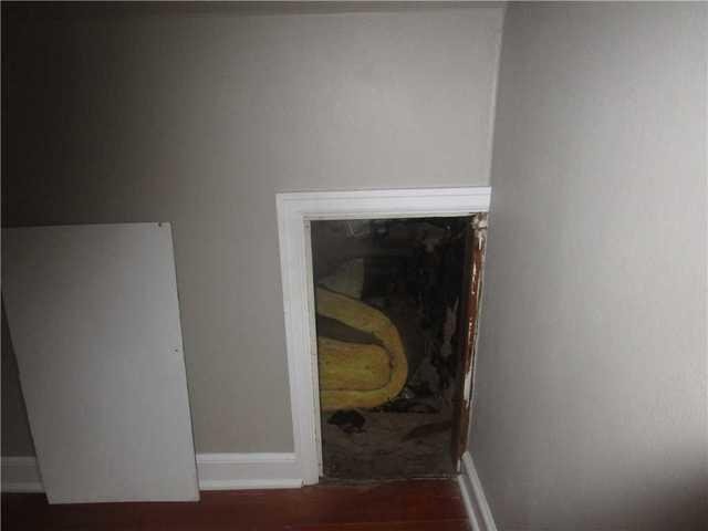 Small Attic Entrance