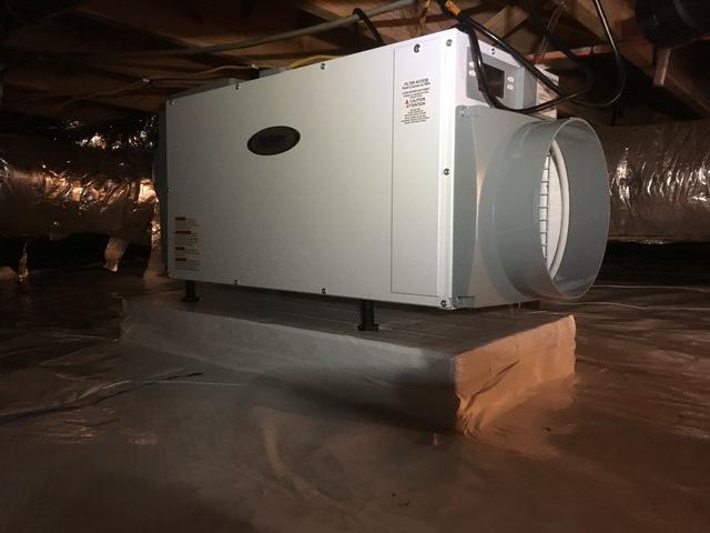 Crawl Space Air Machine