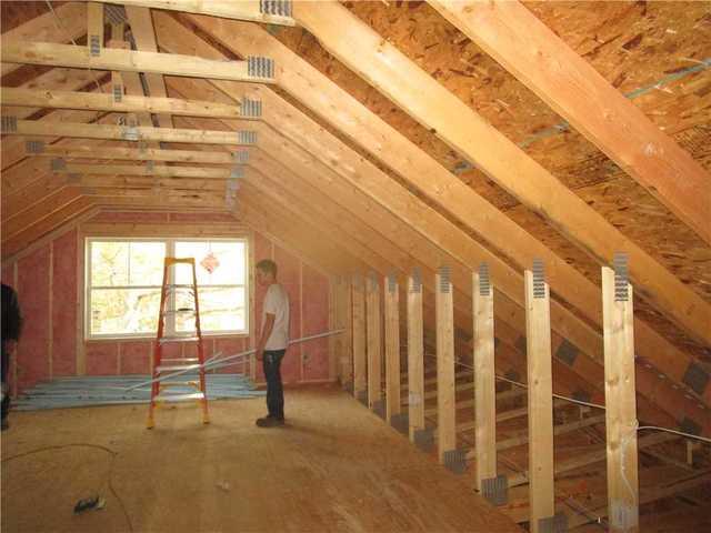 This Attic Needs Proper Insulation!