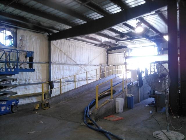 Closed Cell Spray Foam Installed