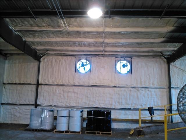 Spray Foam Insulation On Walls And Ceilings