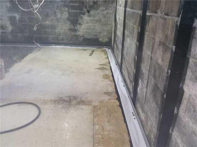 French Drain System Installed