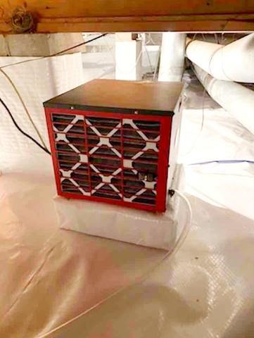 SaniDry Sedona Dehumidifier