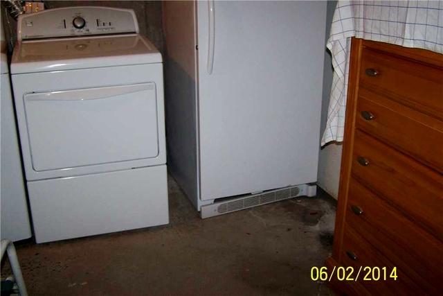 Water Stains on Basement Floor