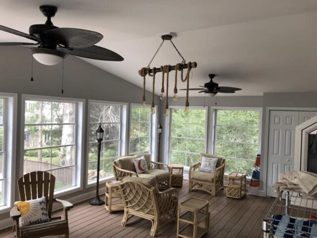 We turned this deck into a functioning and stunning sunroom in Annapolis, MD.