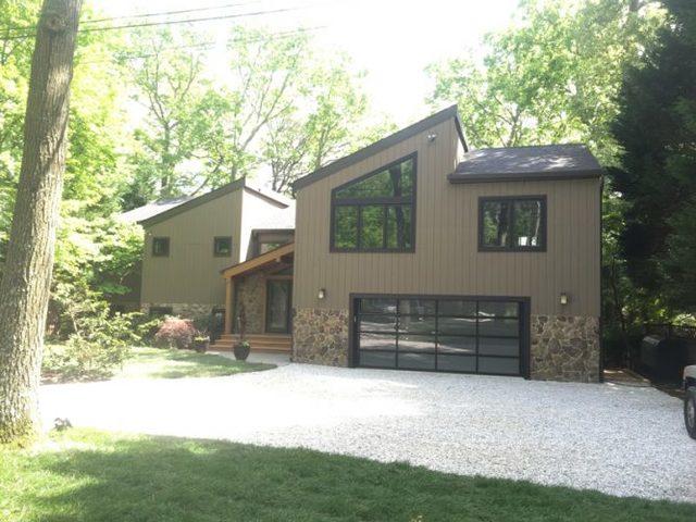 Garage Addition with Living Space Above in Maryland