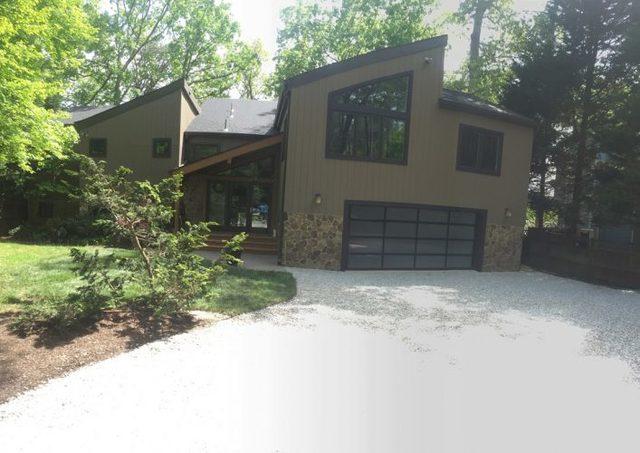 Garage Addition with Living Space Above in Maryland