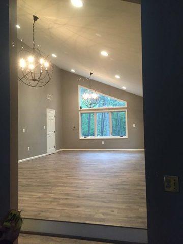 Garage Addition with Living Space Above in Maryland