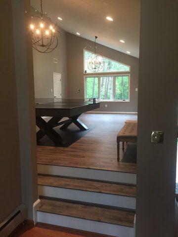 Garage Addition with Living Space Above in Maryland