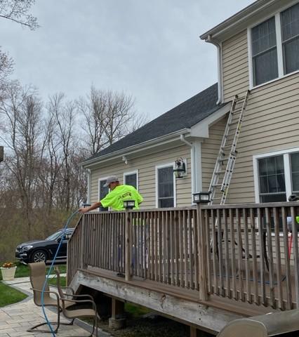 Power Washing Prep