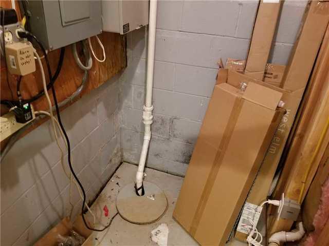 Their existing sump pump had failed and needed to be replaced.