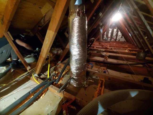 Unfinished Attic Space