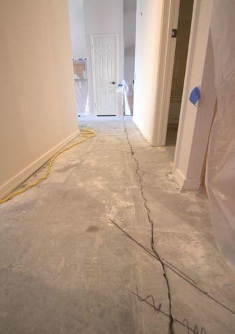 Foundation Slab Crack 4
