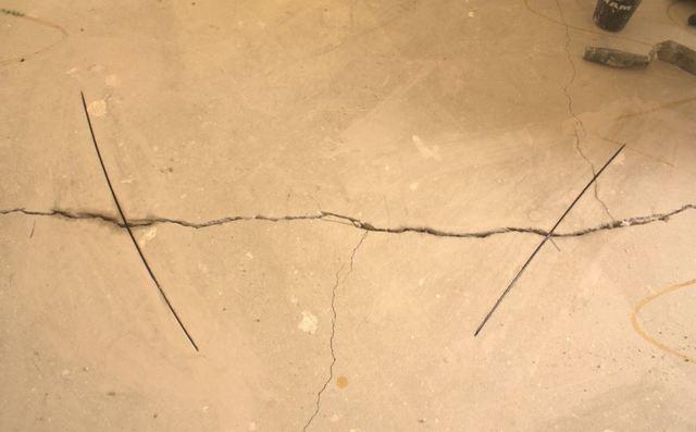 Foundation Slab Crack 4