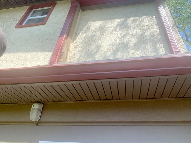 Arrow Renovation Before After Photo Set Olathe Ks Home New Gutter And Downspouts
