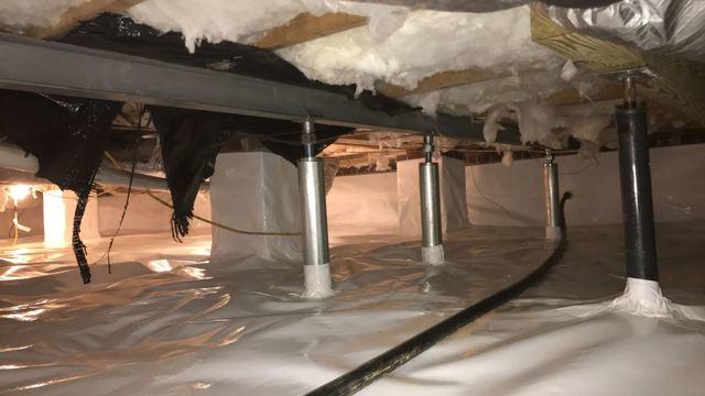 SmartJack Crawl Space Stabilization