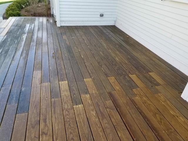 Pressure Washing Results