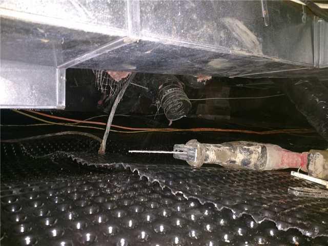 Drainage Matting Installed Before CleanSpace