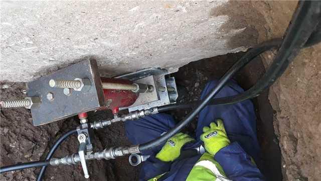 Push Pier Installation