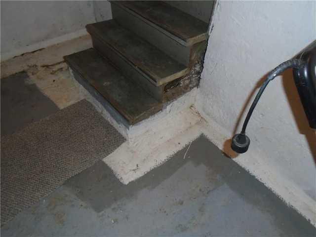 Base of Stairwell Insulated
