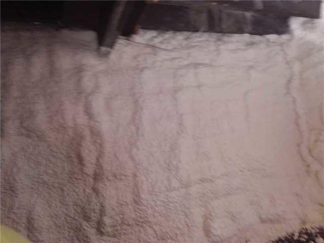 Entire Wall Sprayfoamed