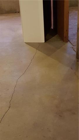 Cracks in the basement