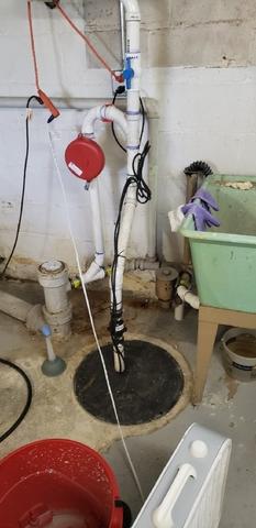 Before Photo Leaky Basement