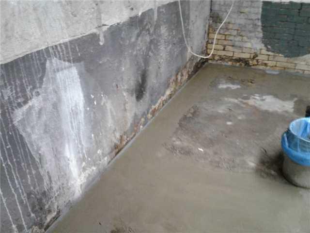 French Drain System After