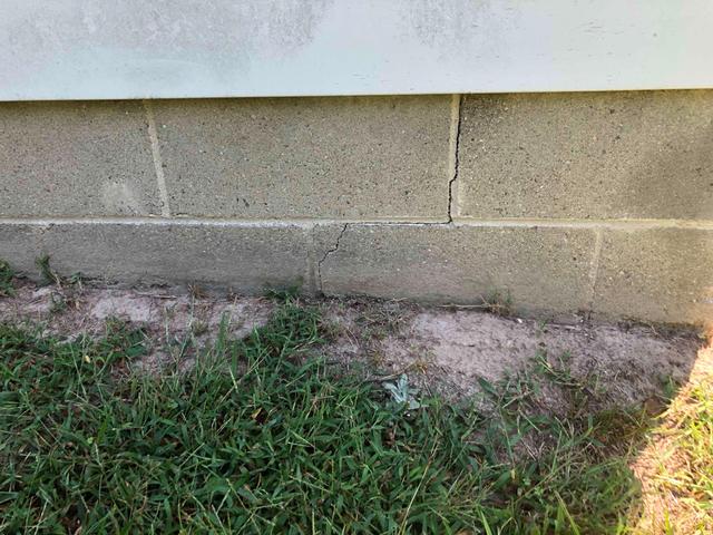 Stair-Step Cracks