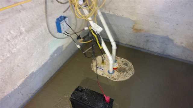 Completed TripleSafe Installation in Rose's Basement