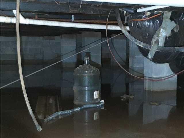 Water Flooding the Crawl Space