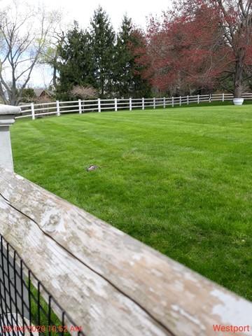 Sanded Fence