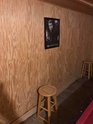 Damaged Wooden Basement Walls
