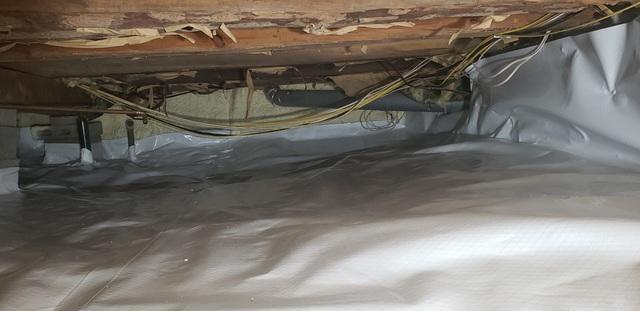 CleanSpace® Vapor Barrier Installed In Deer River, MN