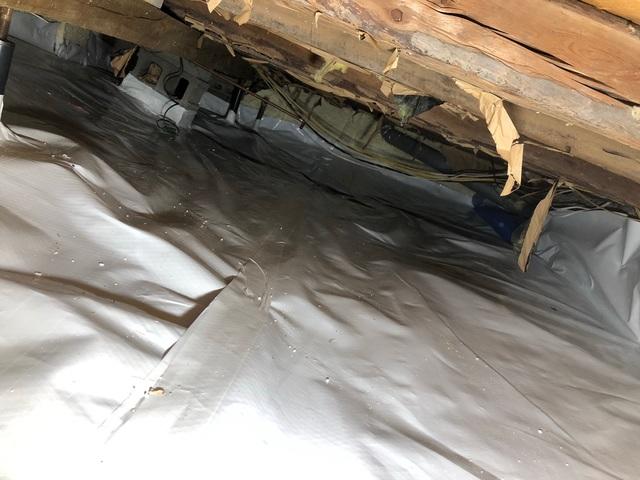 CleanSpace® Gives Freshens Up Wet Crawl Space In Deer River, MN