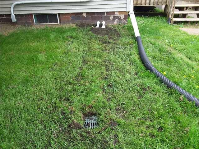 Buried Discharge Line