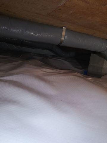 CleanSpace® Vapor Barrier Installed In Cohasset, MN