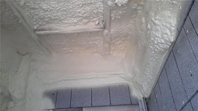Spray Foam Applied