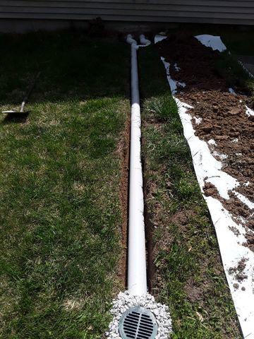 Extending the Drainage Line