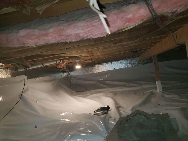 CleanSpace® Installed On Exposed Earth Floor In Grand Rapids, Minesota