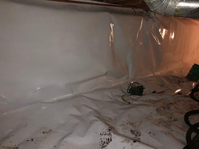 CleanSpace® Gives Fresh Look To Nasty Crawl Space In Hayward, Wisconsin